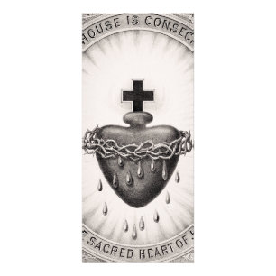 Tarjeta Publicitaria El Corazón más sagrado de Jesucristo