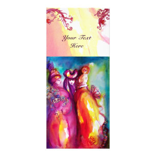 Tarjeta Publicitaria El TERCER diseñador de vestuario de la MÁSCARA,