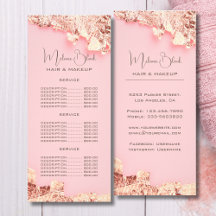 Elegante Salón de Belleza de Maquillaje y Peluquer