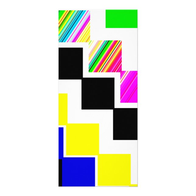 Tarjeta Publicitaria Escaleras de colores (Frente)