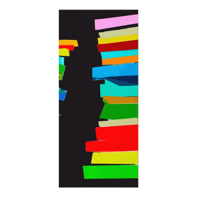 Tarjeta Publicitaria Escaleras de colores (Frente)