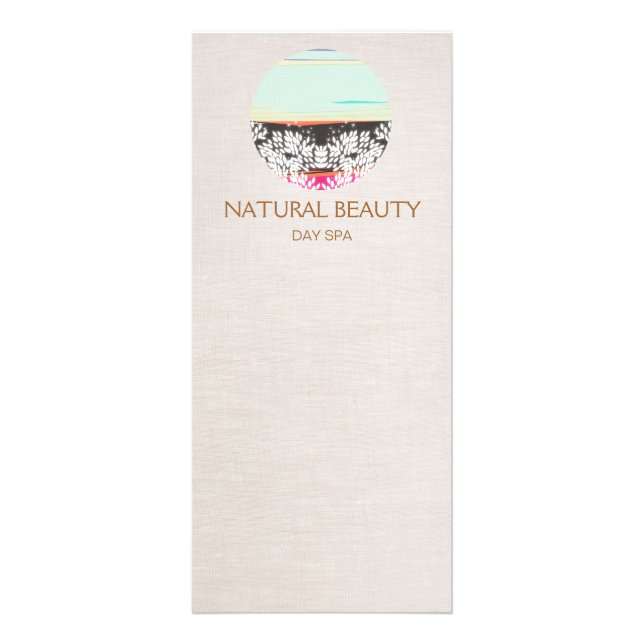 Tarjeta Publicitaria Espuma Natural Beauty Spa Sunrise Logo No. 2 (Frente)