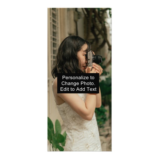 Tarjeta Publicitaria Evento promocional de personalizado Photo Artwork (Frente)