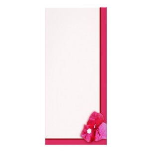 Tarjeta Publicitaria Flor del Bougainvillea
