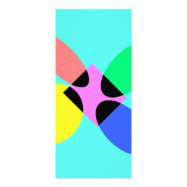 Tarjeta Publicitaria Flor futurista