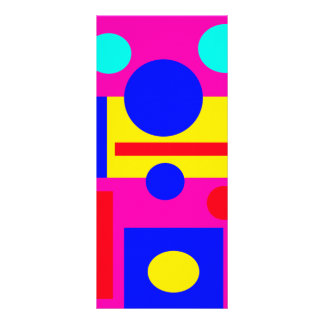 Tarjeta Publicitaria Formas geométricas de color