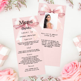 Tarjeta Publicitaria Foto de arco rosado diversión hechos de la carta d