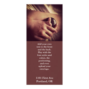 Tarjeta Publicitaria Foto de piedra caliente del masaje