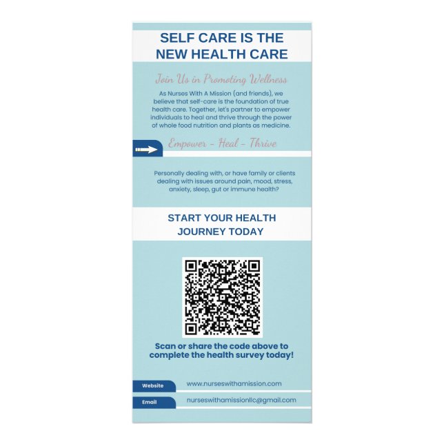 Tarjeta Publicitaria Genérico de NWAM (Atrás)