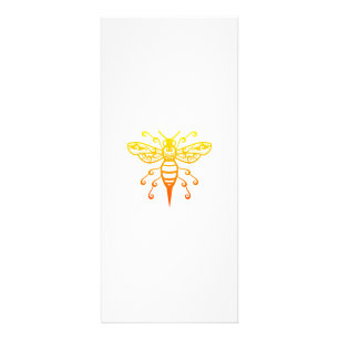 Tarjeta Publicitaria Idea de regalo de tatuaje tribal al estilo Bee Mao