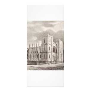 Tarjeta Publicitaria Iglesia cristiana medieval