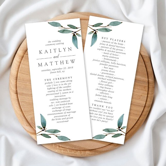 Tarjeta Publicitaria La colección de Bodas de los Bliss botánicos - Pro (Subido por el creador)
