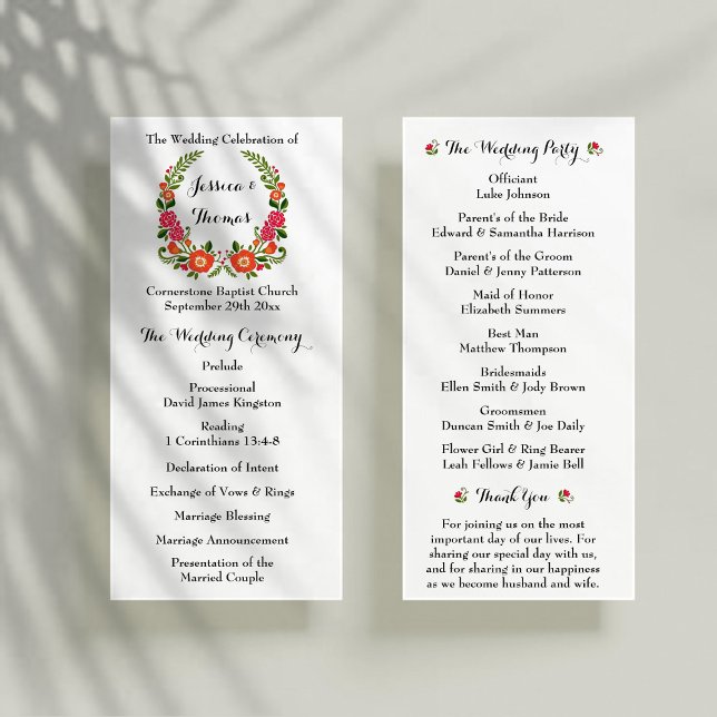 Tarjeta Publicitaria La colección de Bodas de verano de Bohemia - Progr (Subido por el creador)