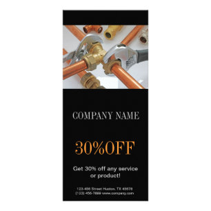 Tarjeta Publicitaria La fontanería de la construcción de la manitas