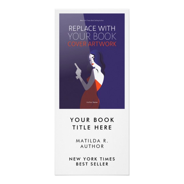 Tarjeta Publicitaria Lanzamiento del libro | Promoción de ilustraciones (Frente)