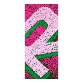 Tarjeta Publicitaria Letra r