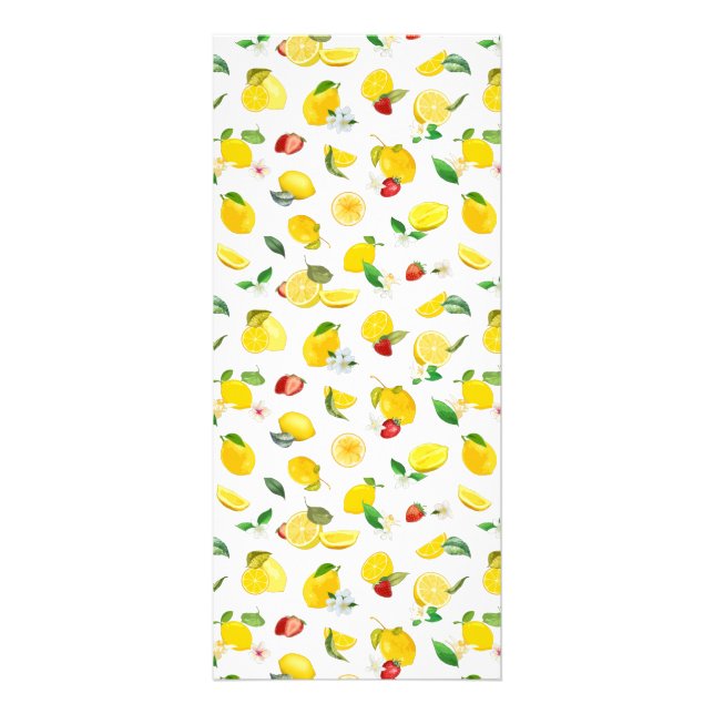 Tarjeta Publicitaria Limón y fresa 2 (Frente)