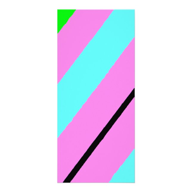 Tarjeta Publicitaria Líneas de color (Frente)