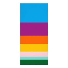 Tarjeta Publicitaria Líneas de color