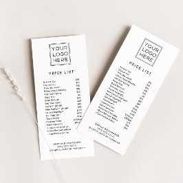 Tarjeta Publicitaria Logotipo de Personalizado profesional | Servicios 