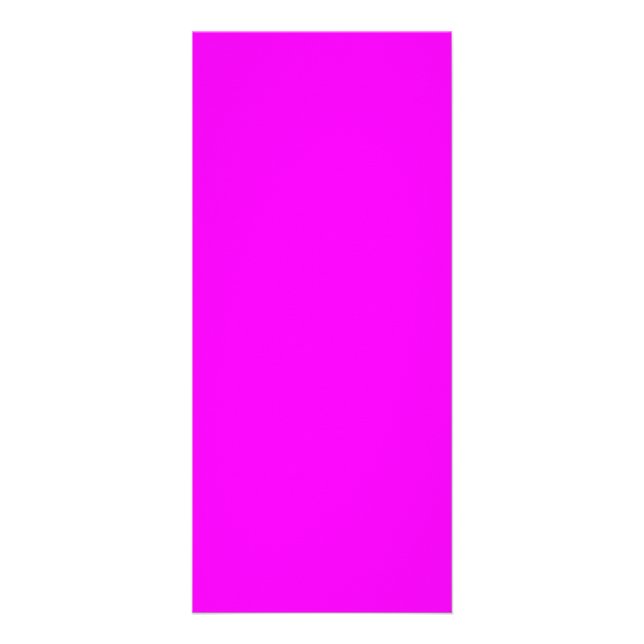 Tarjeta Publicitaria magenta de color (Frente)