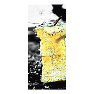 Tarjeta Publicitaria manzana vieja