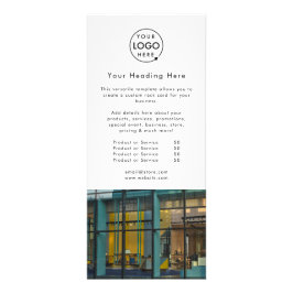 Tarjeta Publicitaria Marketing comercial | Logotipo moderno de fotograf