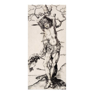 Tarjeta Publicitaria Martinela de San Sebastián por Martin Schongauer