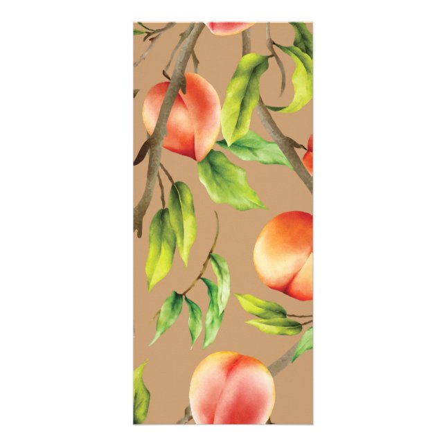 Tarjeta Publicitaria Melocotones en el árbol (Frente)