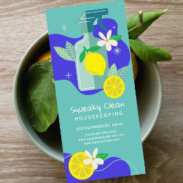 Tarjeta Publicitaria Mercadeo limpio y en cola