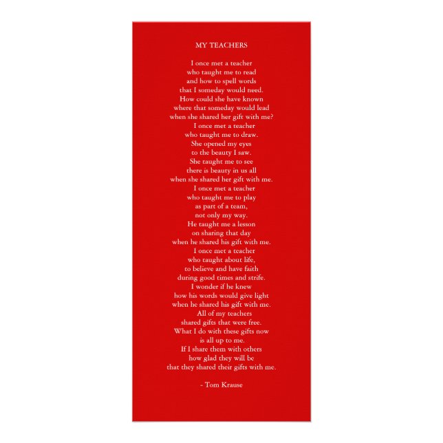 TARJETA PUBLICITARIA MIS PROFESORES (Frente)