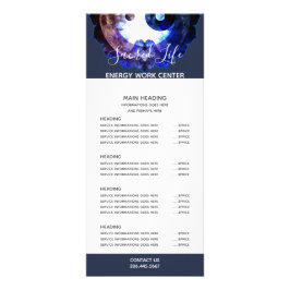 Tarjeta Publicitaria Místico Yin Yang, Espiritual Holístico