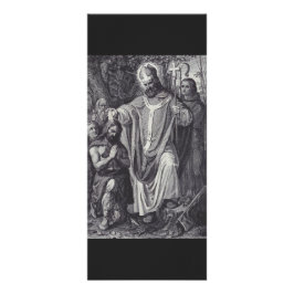 Tarjeta Publicitaria Mono benedictino inglés de Saint Boniface