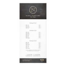 Monograma de marfil poner crema elegante elegante