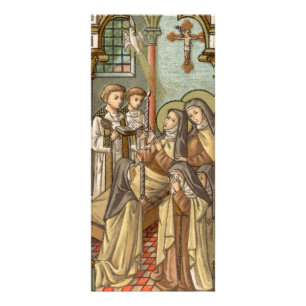 Tarjeta Publicitaria Muerte de Santa Teresa de Ávila (SAU 28)