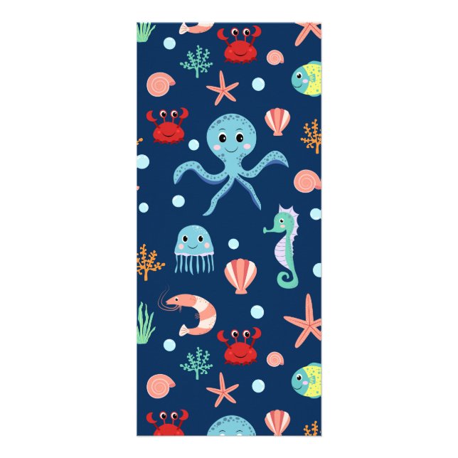 Tarjeta Publicitaria Mundo del Mar (Frente)