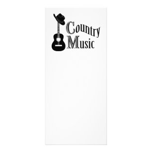 Tarjeta Publicitaria Música country