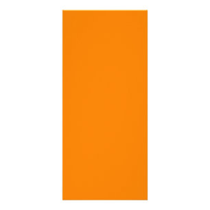Tarjeta Publicitaria Naranja