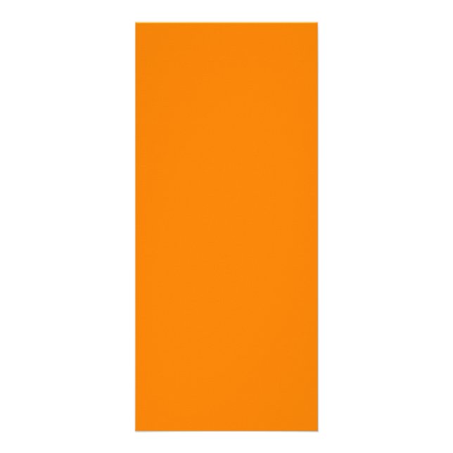 Tarjeta Publicitaria Naranja (Frente)