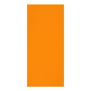 Tarjeta Publicitaria naranja UT de color