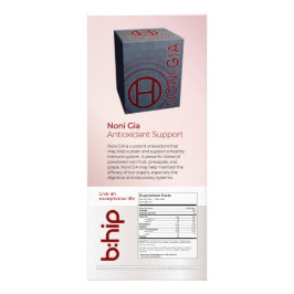 TARJETA PUBLICITARIA NONI GIA