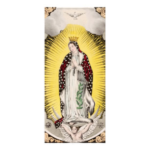 Tarjeta Publicitaria Nuestra Señora de Guadalupe