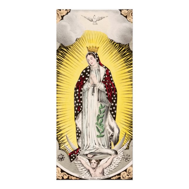 Tarjeta Publicitaria Nuestra Señora de Guadalupe (Frente)