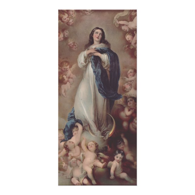 Tarjeta Publicitaria Nuestra Señora de la Inmaculada Concepción Arte (Frente)