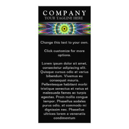 Tarjeta Publicitaria Ojo moderno de la flor