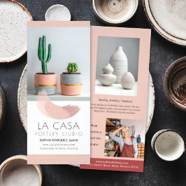 Tarjeta Publicitaria Paint Swash Creative Marketing