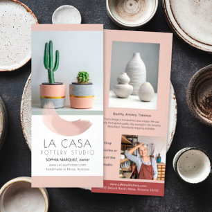 Tarjeta Publicitaria Paint Swash Creative Marketing