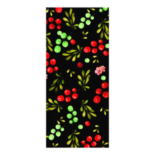 Tarjeta Publicitaria Patrón de bayas