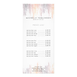 Tarjeta Publicitaria Patrón lujoso colorido de lluvia de confetti