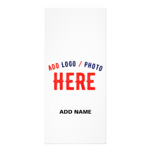 TARJETA PUBLICITARIA PERSONALIZABLE MODERNO ESTILO BLANCO VERIFICADO MA